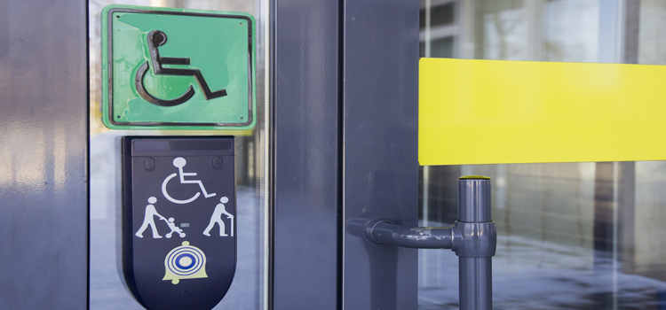automatic handicap door opener in Escalon