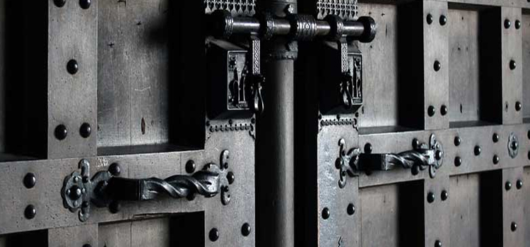 steel entry door repair in Escalon
