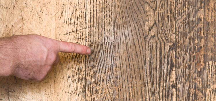 Wood Door Scratch Repair in Escalon